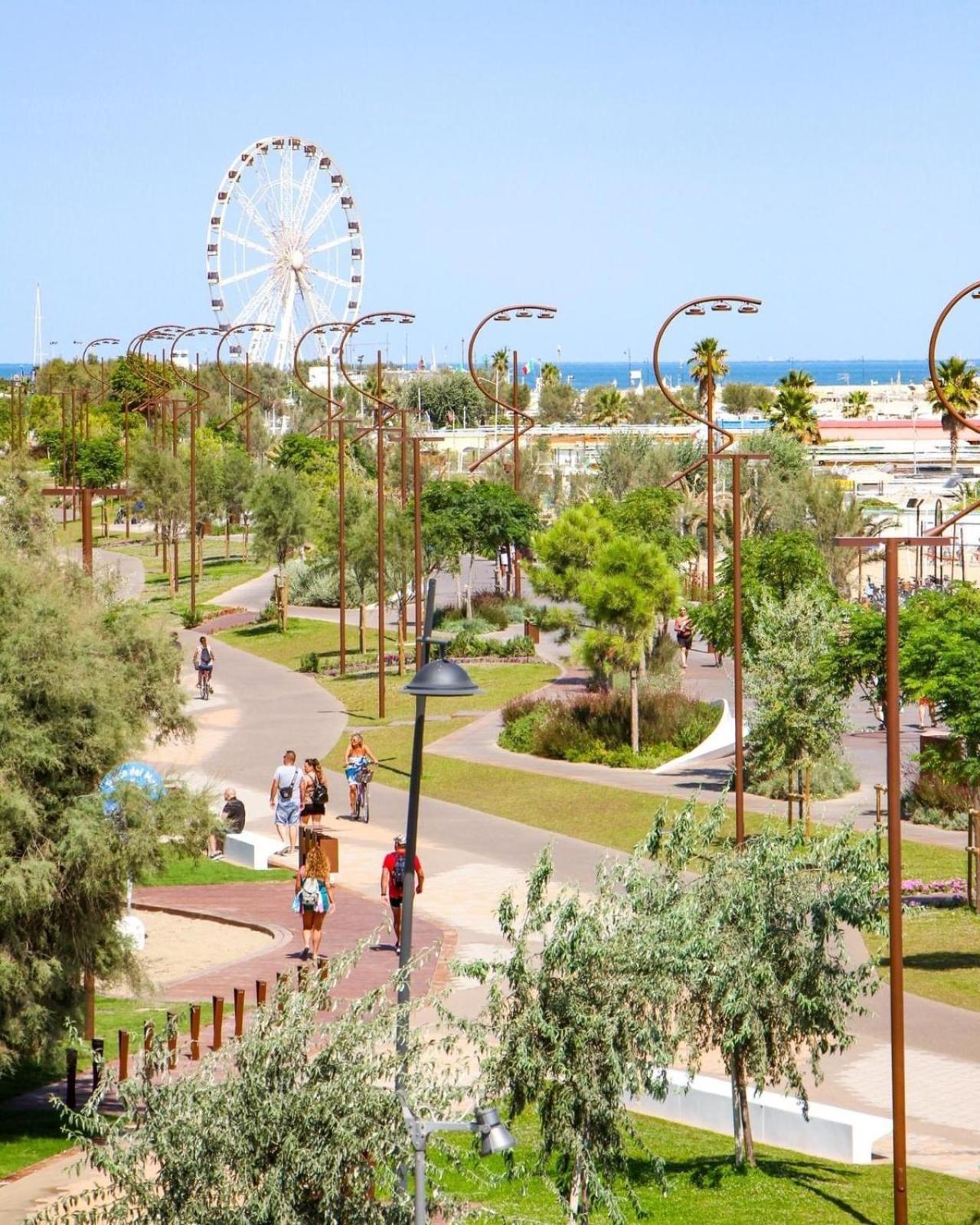 Hotel Parco Fellini Rimini Exteriér fotografie